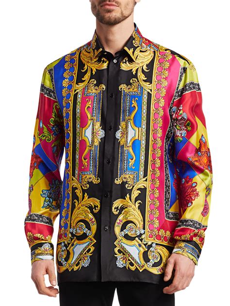 versace shirt size chart|versace men's dress shirts.